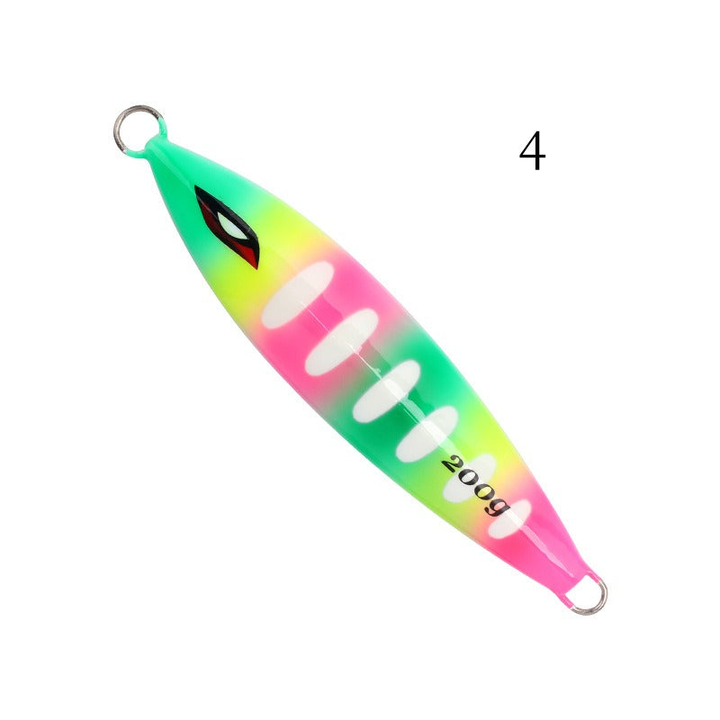 2pc 130/150/180/200/220g luminous jig lure