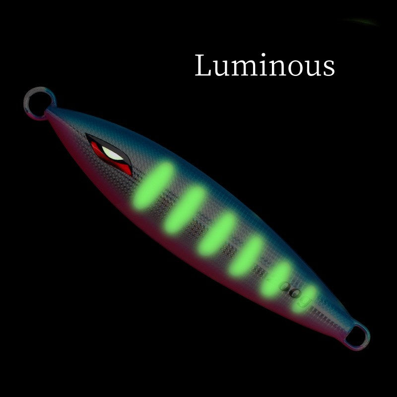 2pc 130/150/180/200/220g luminous jig lure