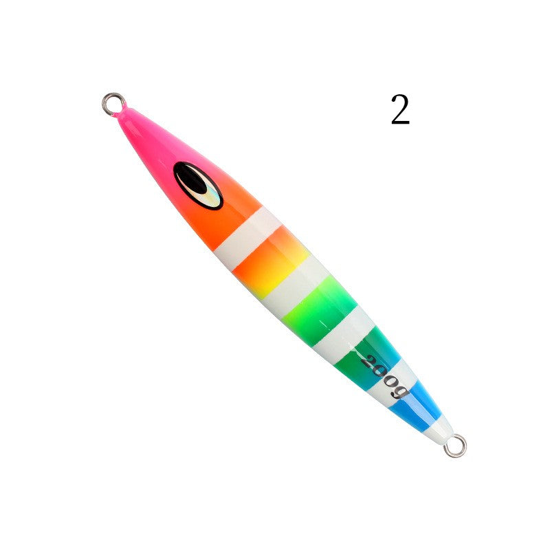 2pc 30/40/60/80/100/120/150/200/250g luminous jig lure