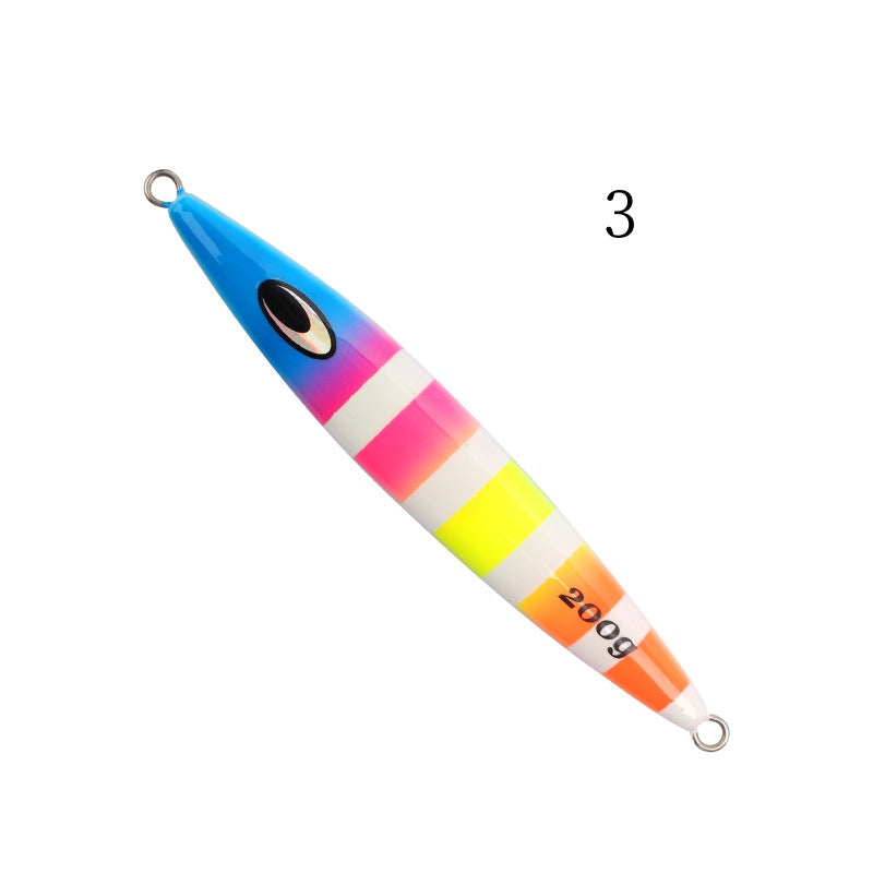 2pc 30/40/60/80/100/120/150/200/250g luminous jig lure