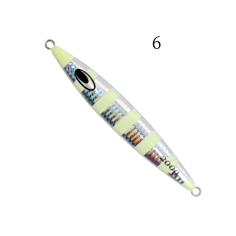 2pc 30/40/60/80/100/120/150/200/250g luminous jig lure