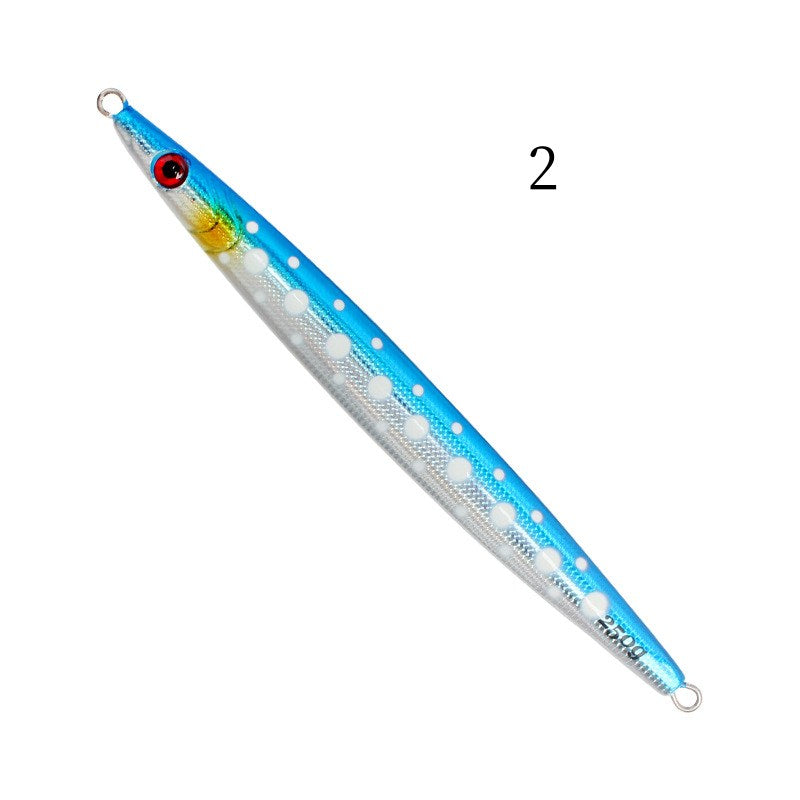 2pc 100/150/200/250/300/400g luminous jig lure