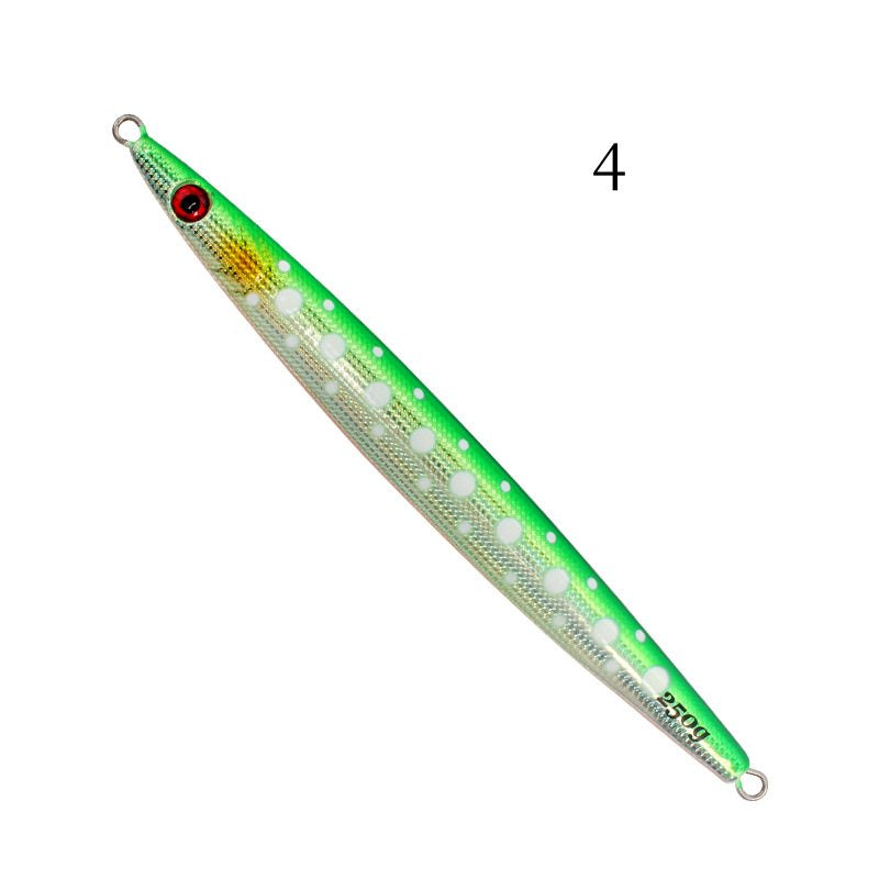 2pc 100/150/200/250/300/400g luminous jig lure