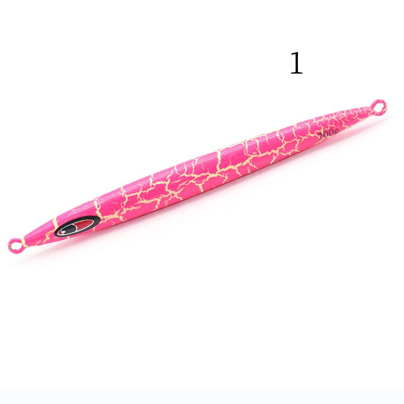 2pc 80/100/120/150/200/250/300/400/500/600/750g luminous jig lure