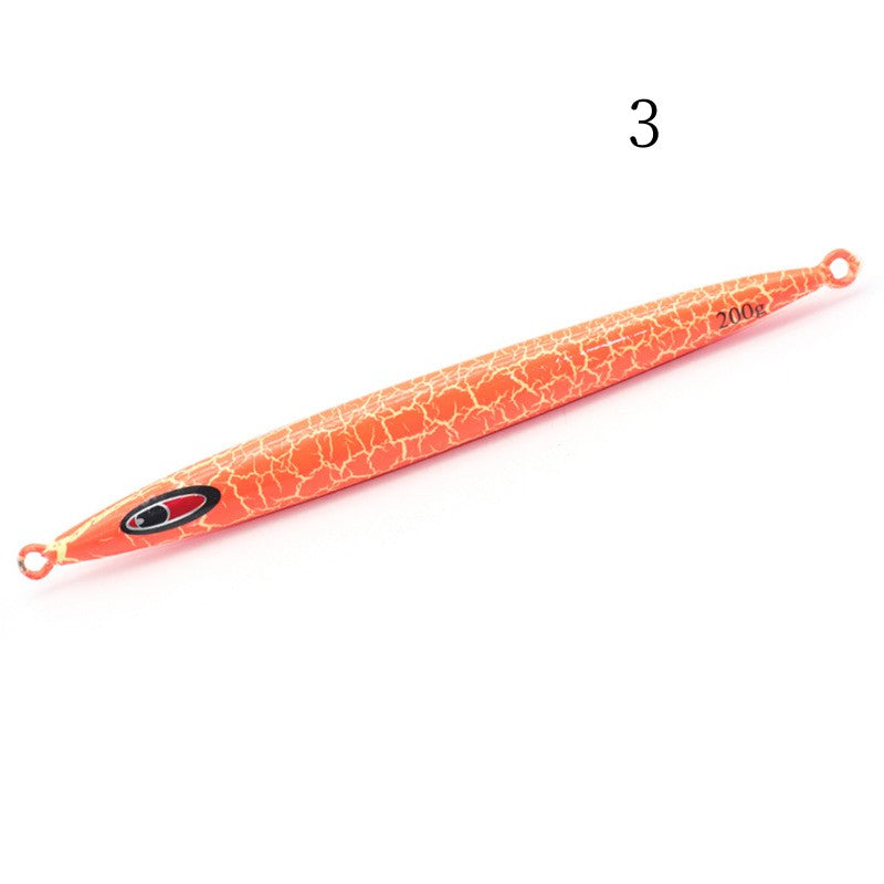 2pc 80/100/120/150/200/250/300/400/500/600/750g luminous jig lure