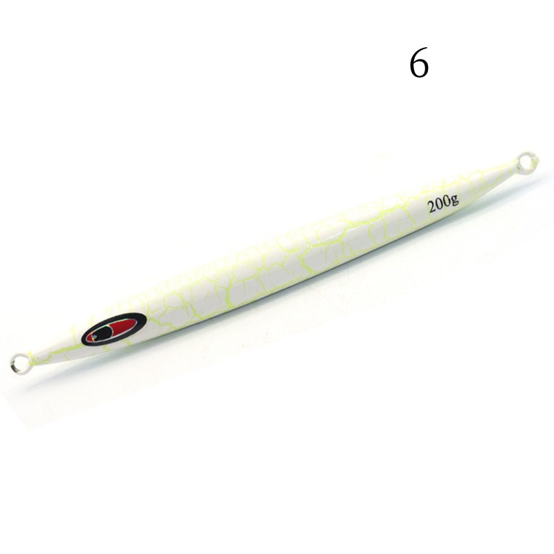 2pc 80/100/120/150/200/250/300/400/500/600/750g luminous jig lure