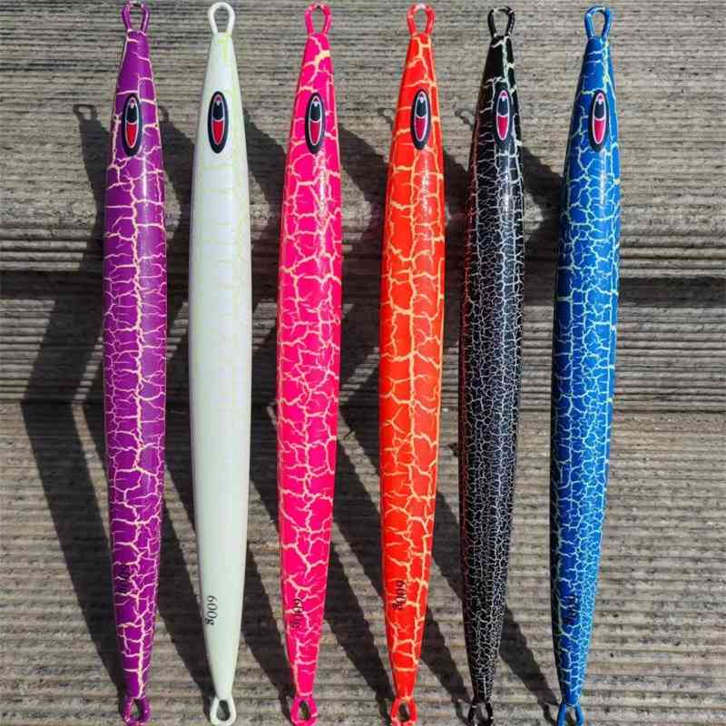 2pc 80/100/120/150/200/250/300/400/500/600/750g luminous jig lure