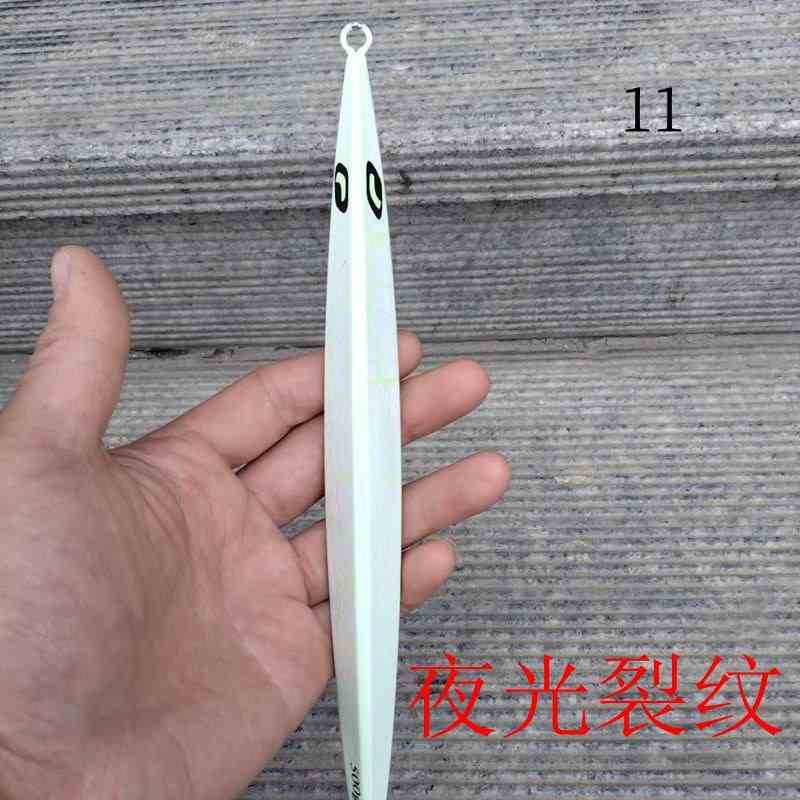 2pc 100/150/200/250/300/400/500g luminous jig lure