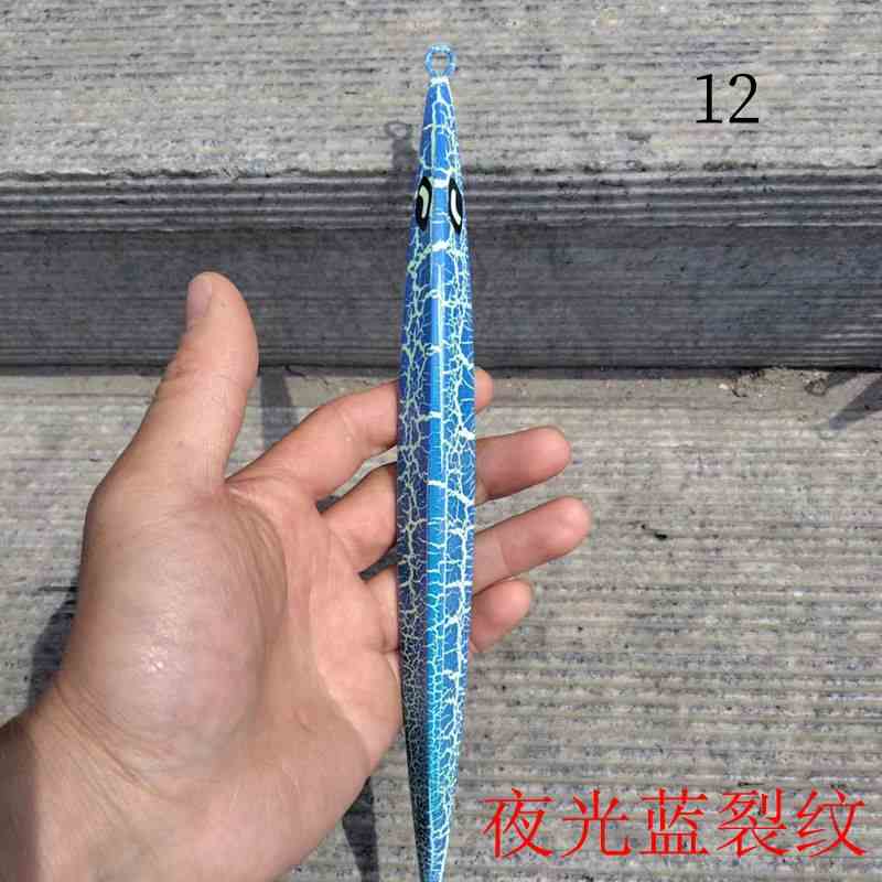 2pc 100/150/200/250/300/400/500g luminous jig lure