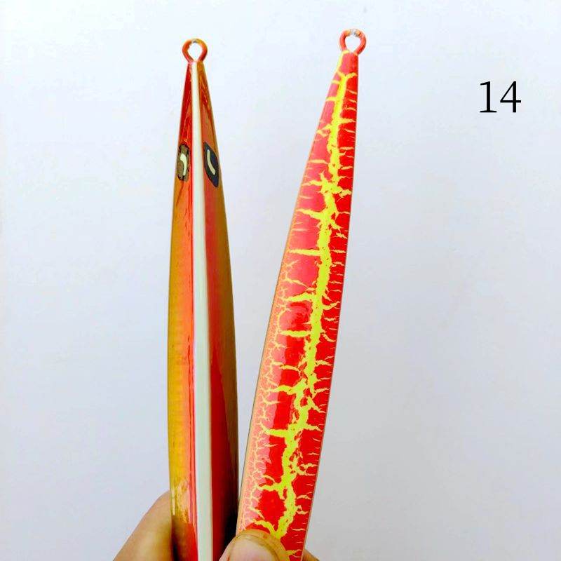 2pc 100/150/200/250/300/400/500g luminous jig lure