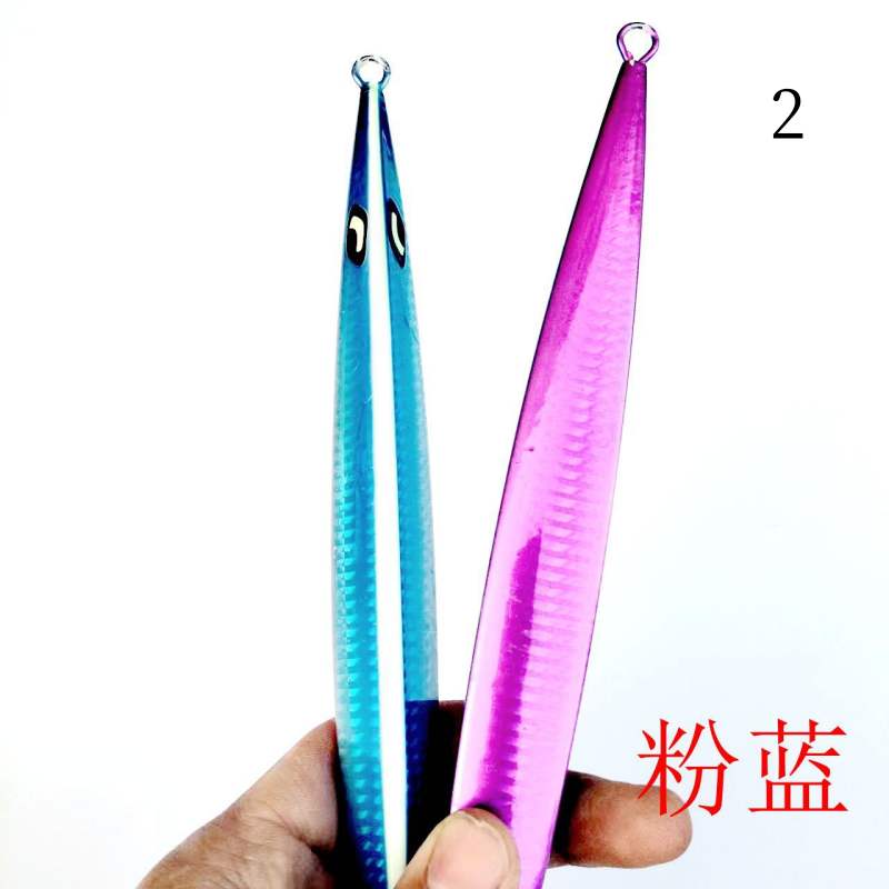 2pc 100/150/200/250/300/400/500g luminous jig lure