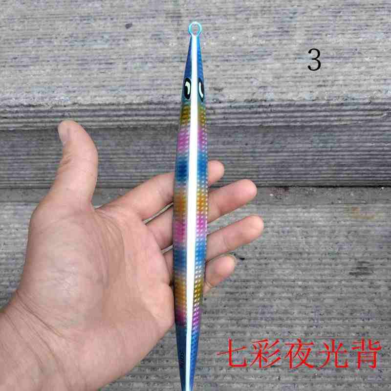 2pc 100/150/200/250/300/400/500g luminous jig lure