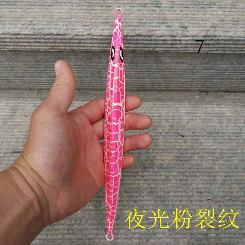 2pc 100/150/200/250/300/400/500g luminous jig lure