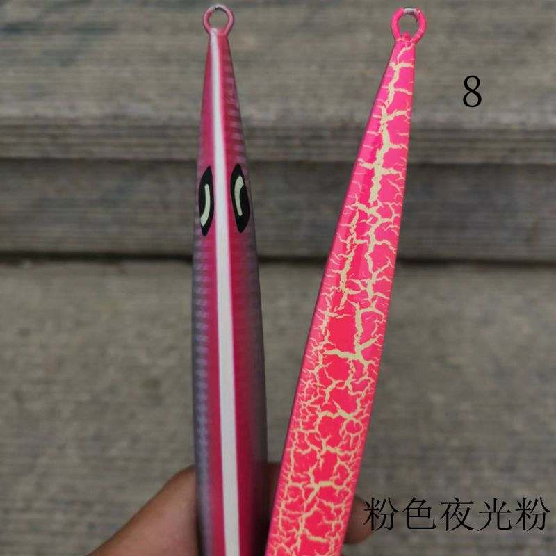 2pc 100/150/200/250/300/400/500g luminous jig lure