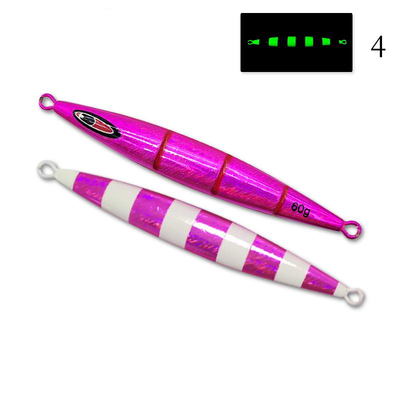 2pc 40/60/80/100/120/150/180/200g jig lure