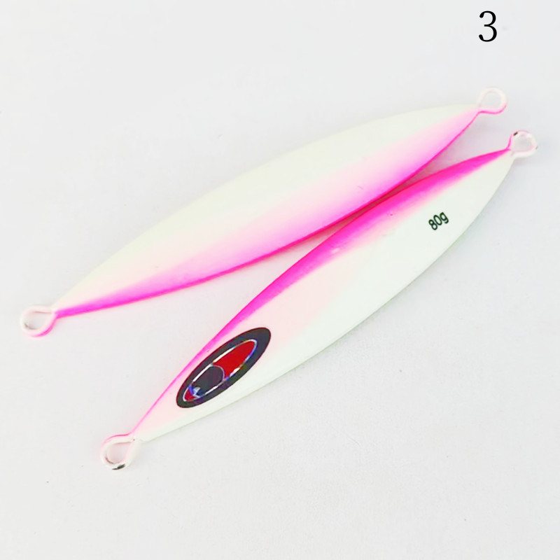2pc 60/80/100/120/150g luminous jig lure