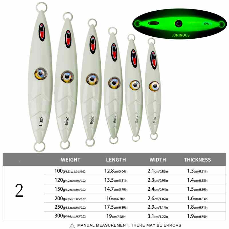 2pc 100/120/150/200/250/300g