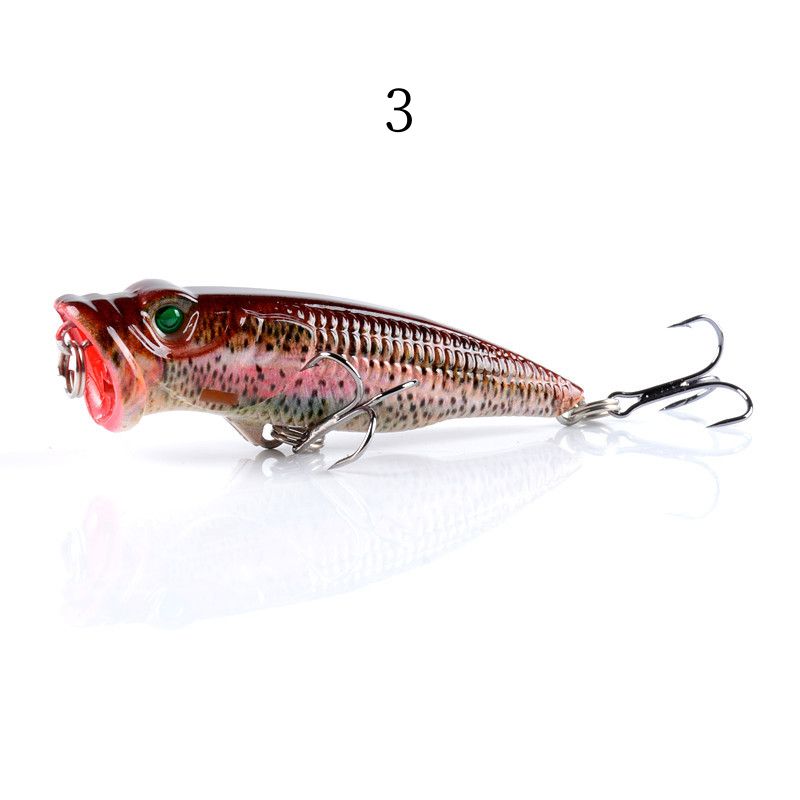 5 pc 6.5cm 7.9g popper fishing lures