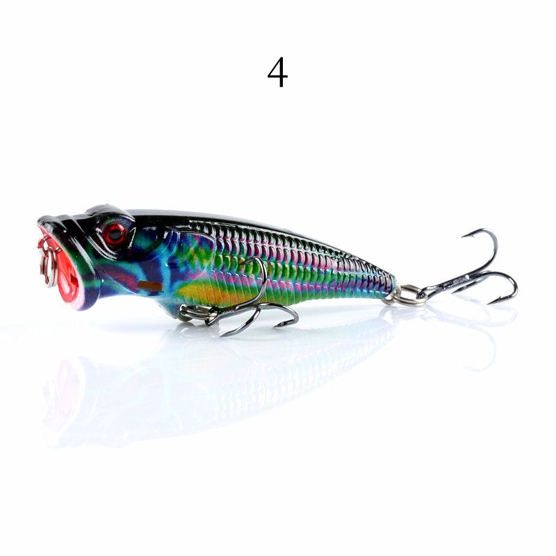 5 pc 6.5cm 7.9g popper fishing lures