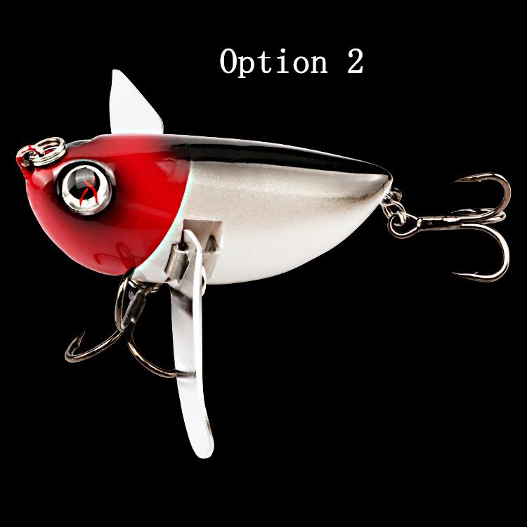 2pcs 6cm 12.5g popper Fishing Lures