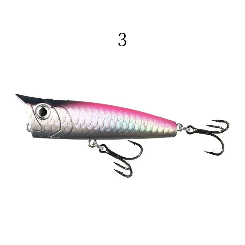 5 pc 8.5g 14.5g 18g popper fishing lure