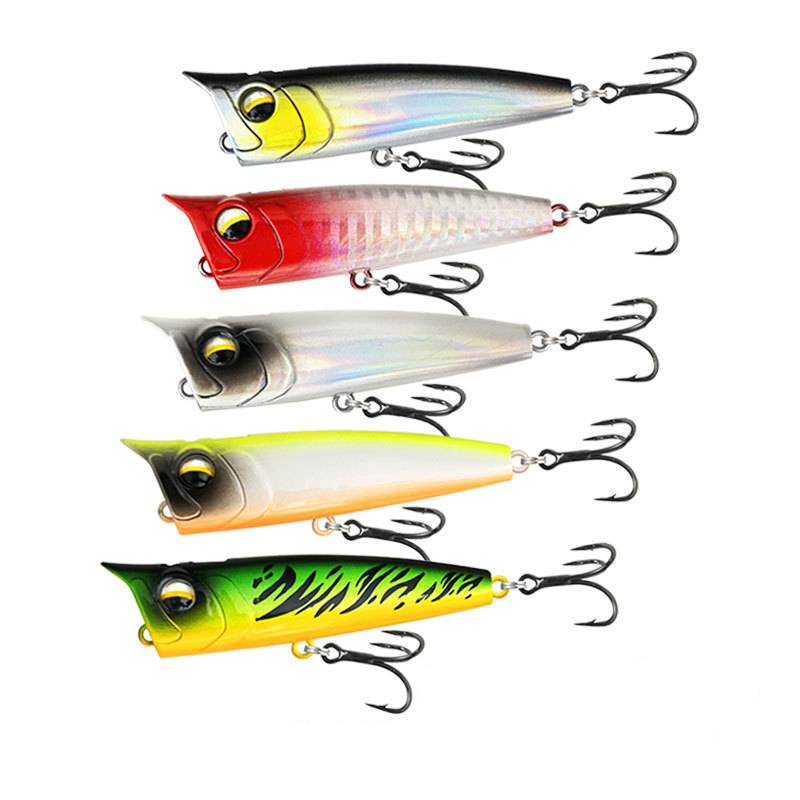 5 pc 8.5g 14.5g popper fishing lure