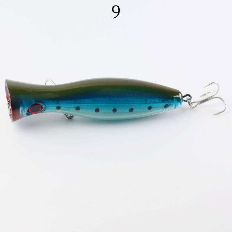 2 pcs 12.5cm 40g big fish popper lures sea fishing popper