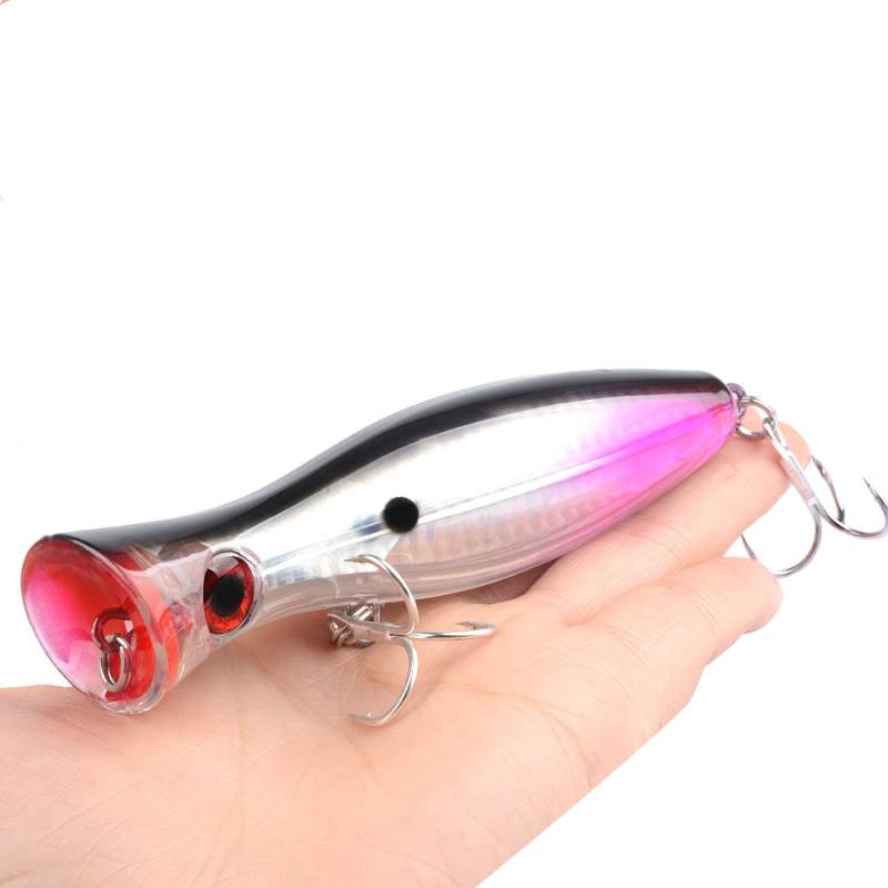 2 pcs 12.5cm 40g big fish lure sea popper lures