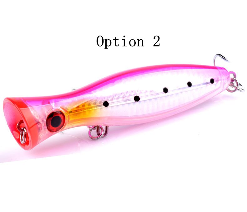 2 pcs 12.5cm 40g big fish lure sea popper lures