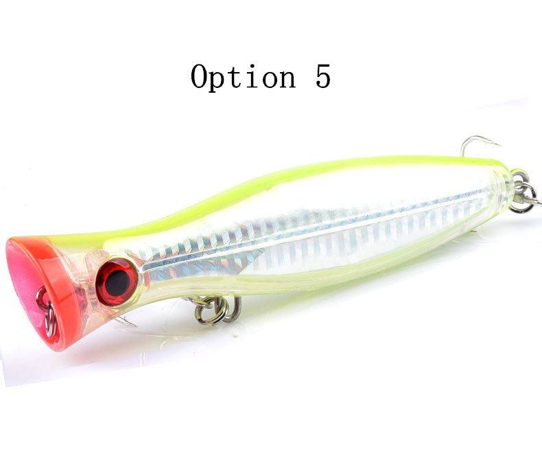 2 pcs 12.5cm 40g big fish lure sea popper lures