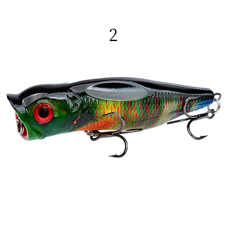 2pcs 8.9cm 16g popper Fishing Lures