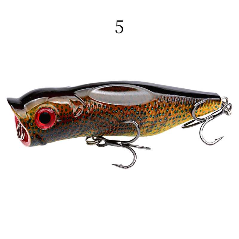 2pcs 8.9cm 16g popper Fishing Lures