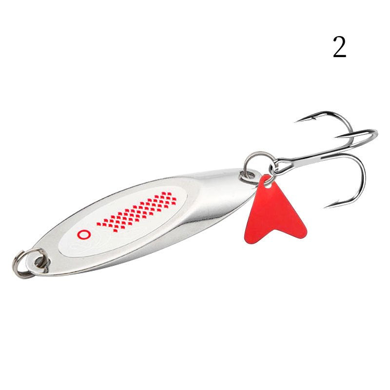 2pc 7g - 100g Slanted spoon lure manufacturing