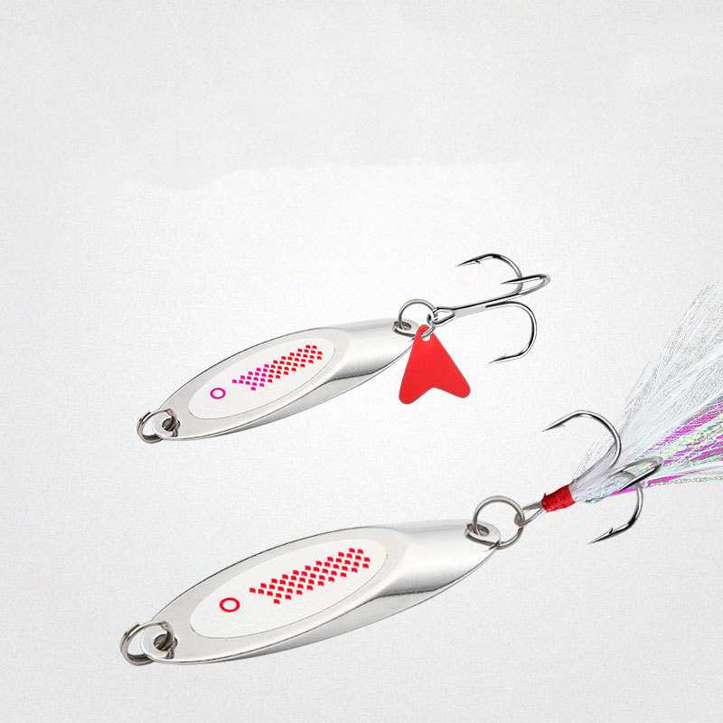 2pc 7g - 100g Slanted spoon lure manufacturing