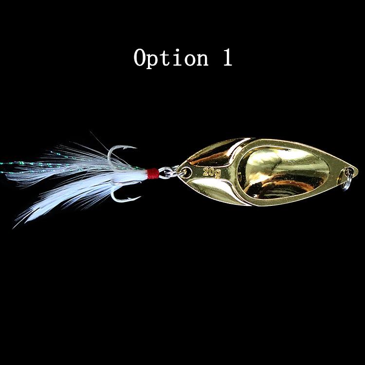 10 pcs 3/5/7/10/15/20g metal spoon fishing lure