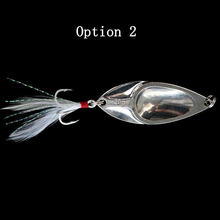 10 pcs 3/5/7/10/15/20g metal spoon fishing lure