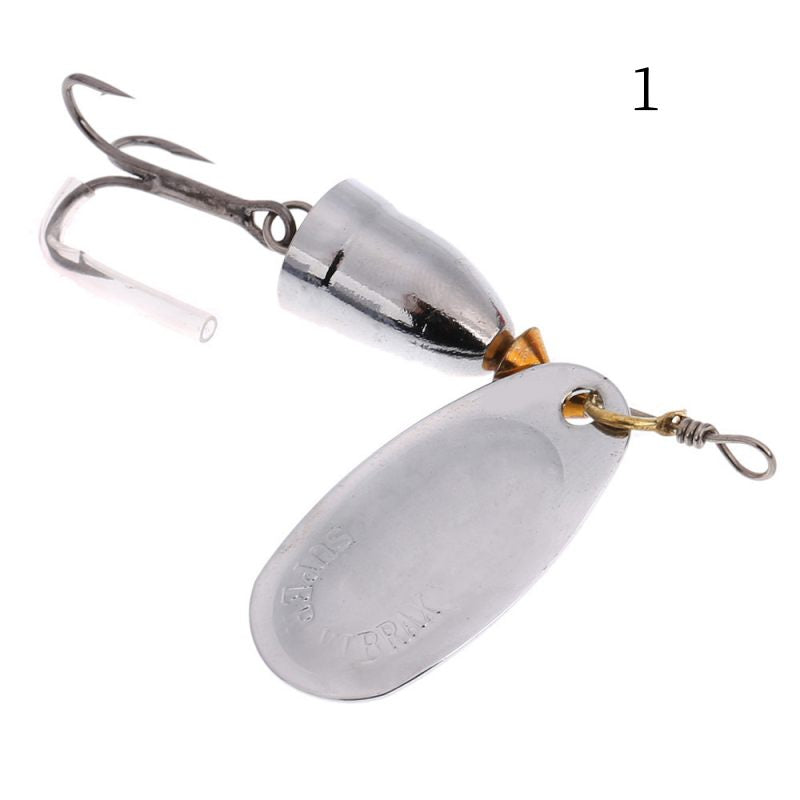 5 pc 4/5/6/9/10/16/19g Wholesale bionic spoon fish lure spinner