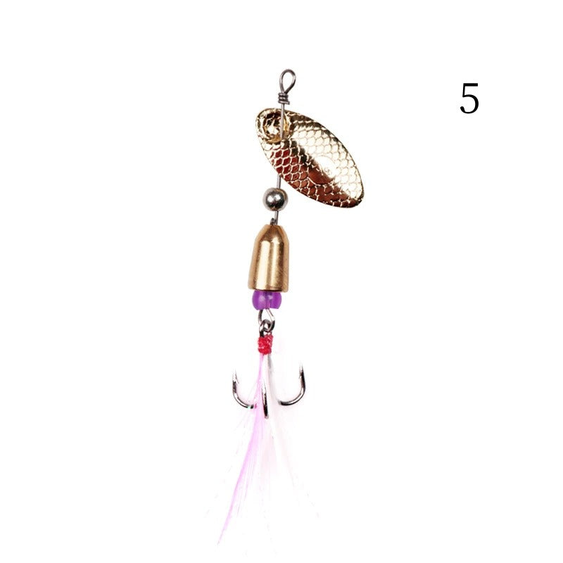 5 pc 3.5g 5.5g bionic spoon china lure