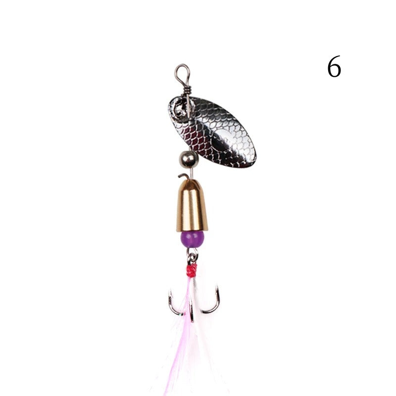 5 pc 3.5g 5.5g bionic spoon china lure
