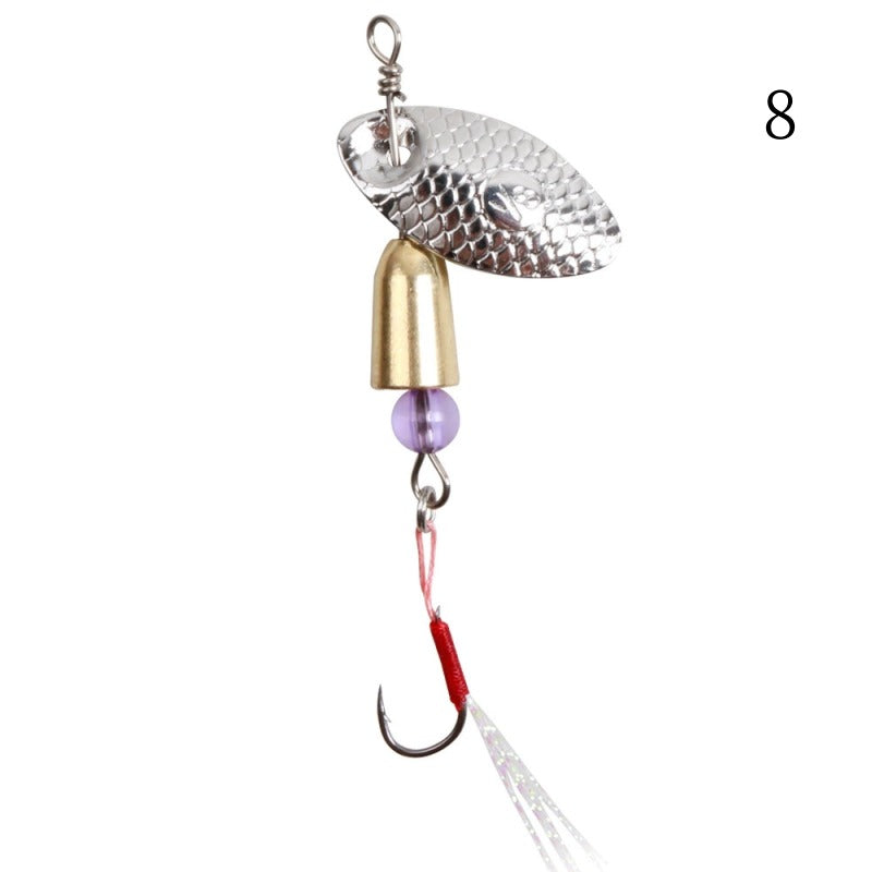 5 pc 3.5g 5.5g bionic spoon china lure