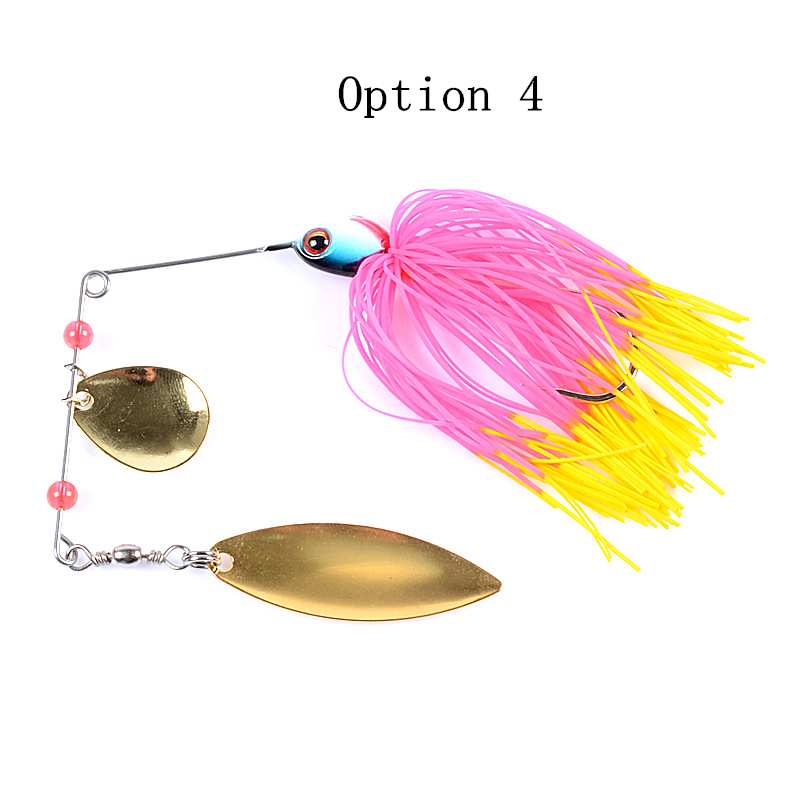 2 pc 15.6g bearded guy fishing lures