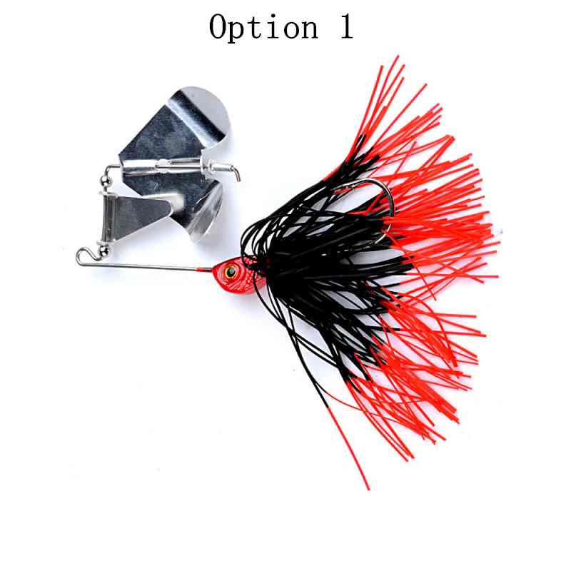 2 pcs 14.7g octopus bearded guy lure
