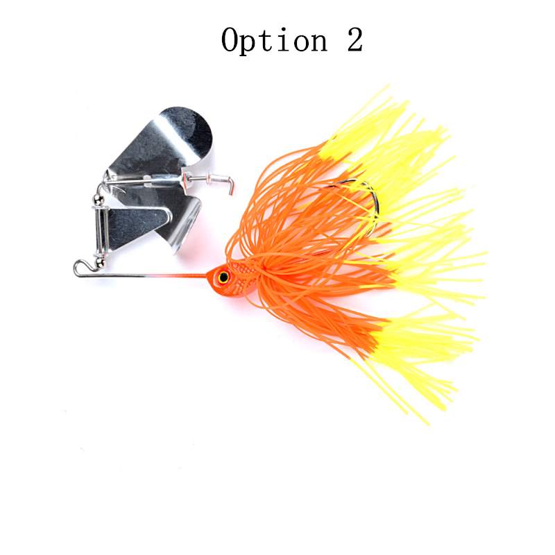2 pcs 14.7g octopus bearded guy lure