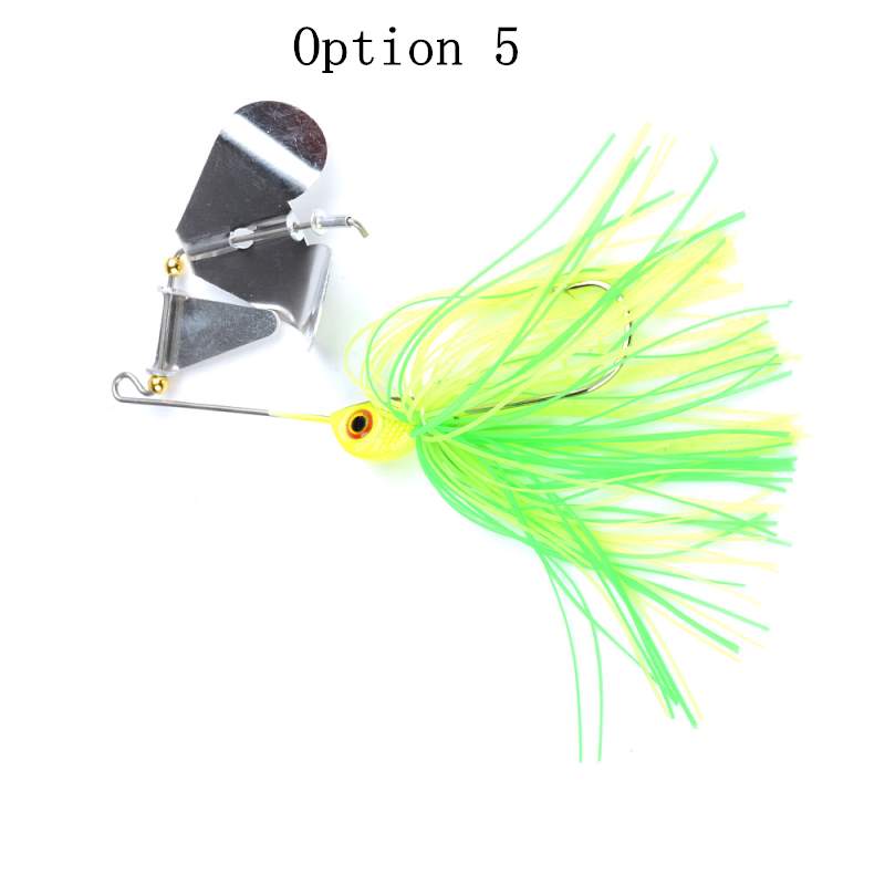 2 pcs 14.7g octopus bearded guy lure
