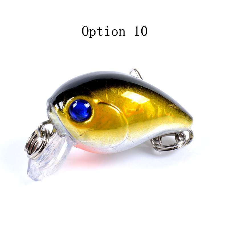 2 pcs 3cm 1.5g floating Crankbait lures