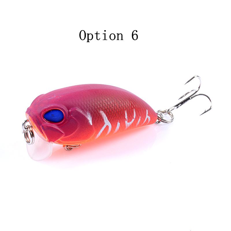 2 pcs 5.1cm 7.2g floating Crankbait lure