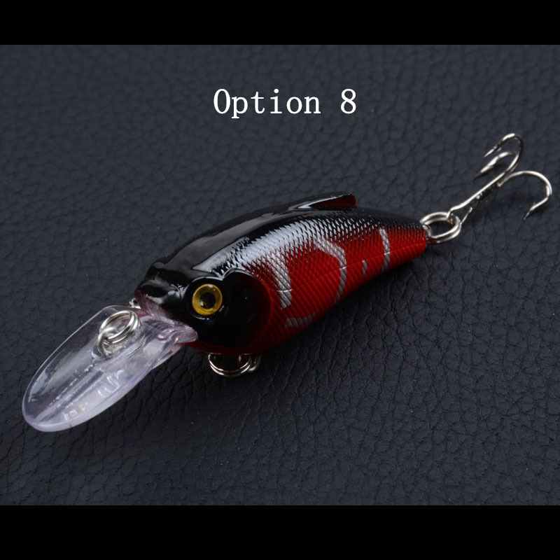 2 pcs 7.5cm 9.1g floating Crankbait lure