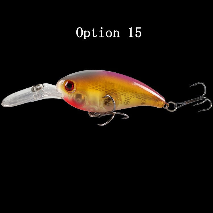 2 pcs 15.2g 10.5cm floating Crankbait lures