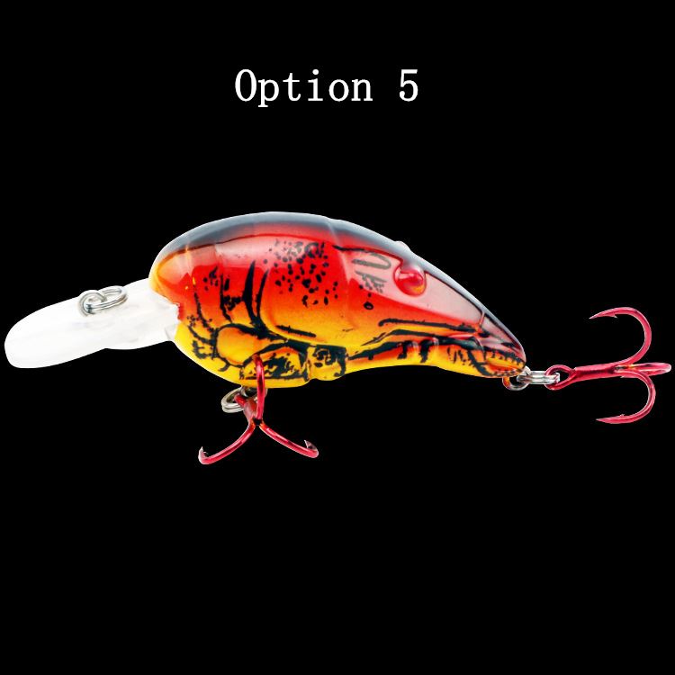 2 pcs 11.3g 7.5cm floating Crankbait lures