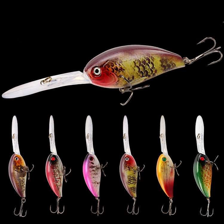 2 pcs 18g 11.5cm floating Crankbait lures